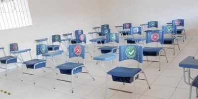 Aulas presenciais retornam na rede estadual