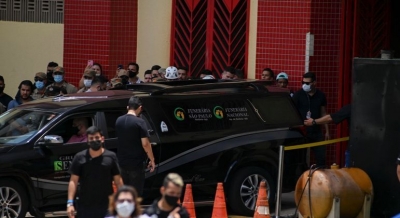 Corpo de Marília Mendonça é enterrado após cerimônia restrita em Goiânia