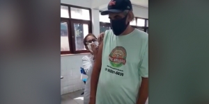 Vídeo flagra novo caso de &#039;vacina fake&#039; em Belém; profissional de saúde é cobrada e repara o erro
